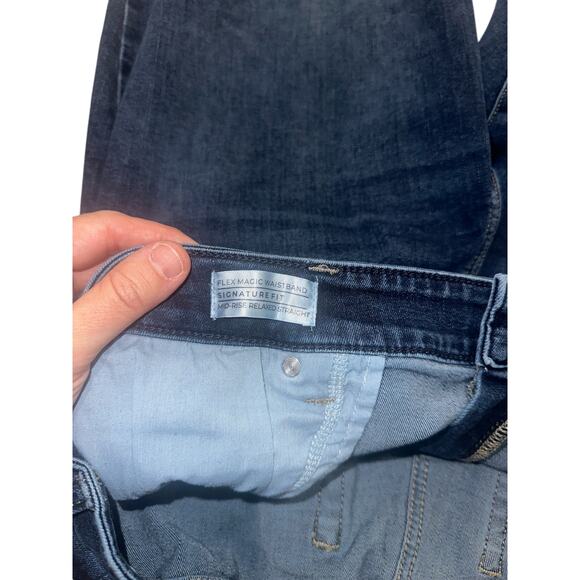 Lane Bryant flex magic waistband mid rise relaxed straight size 16 - Picture 4 of 5